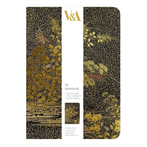 A5 Luxury Notebook - V&A Japanese Blossom