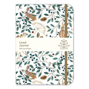 Lined Journal - Dee Hardwicke Hares & Berries
