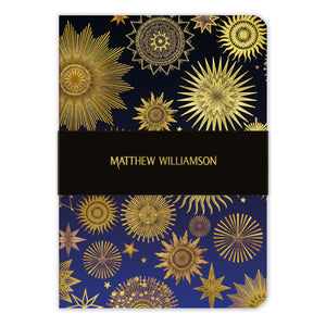 A5 Luxury Notebook - Matthew Williamson Stardust