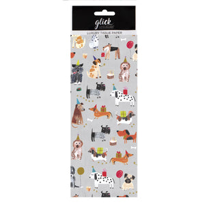 Paper Salad Dogs Grey Tissue Paper