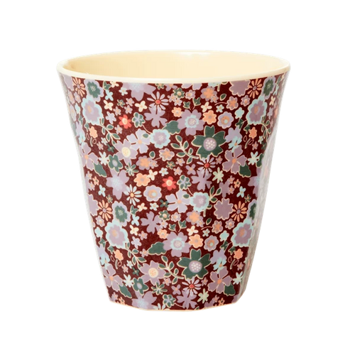 Fall Floral Print Cup