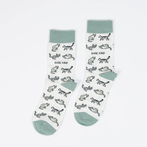 Cat Bamboo Socks – Gree