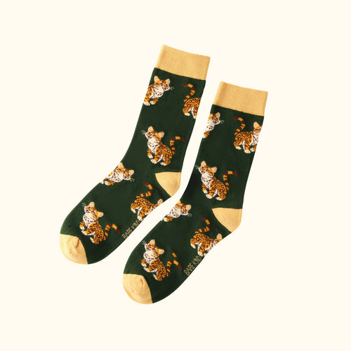Leopard Bamboo Socks – Save the Leopards