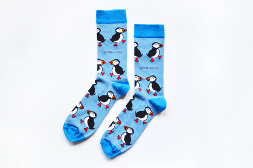 Puffin Bamboo Socks – Save the Puffins