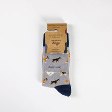 Dog Bamboo Socks – Purple