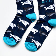 Whale Bamboo Socks – Save the Whales