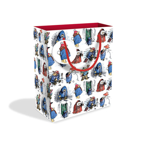 Festive Paddington Medium Christmas Gift Bag