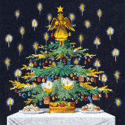 V&A Christmas Trees Box of 20 Christmas Cards