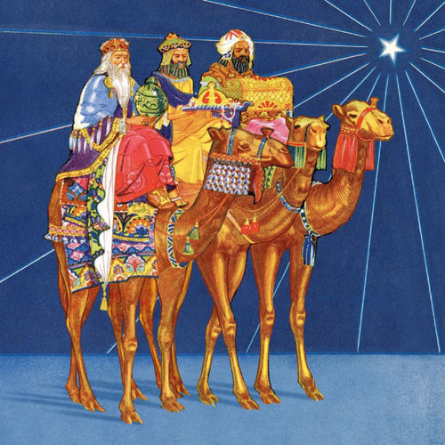 V&A Three Kings 5 Christmas Cards Pack