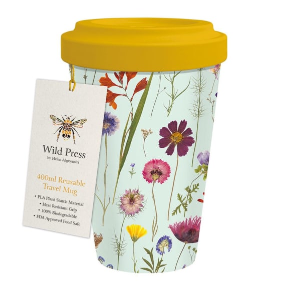 Mint Bloom Travel Mug