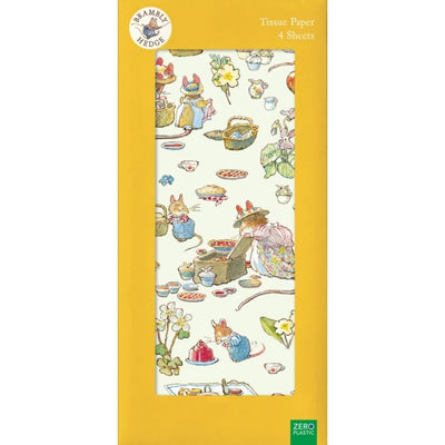 Spring Picnic Tissue Paper by Jill Barklem