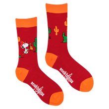 Snoopy Howdy Cowboy Socks - Peanuts: UK 4-8