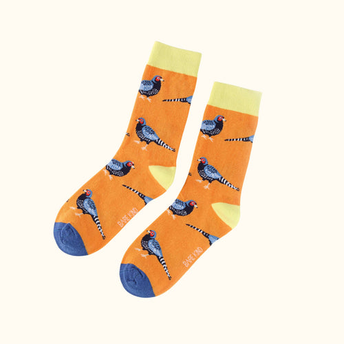 Pheasant Bamboo Socks – Save the Pheasants