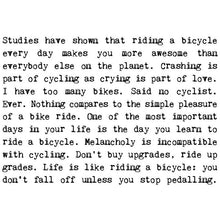 Super Cyclist A4 Print