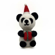 Christmas Panda with Present