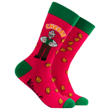 Wallace Cheese Socks - Wallace and Gromit - UK: 9-12
