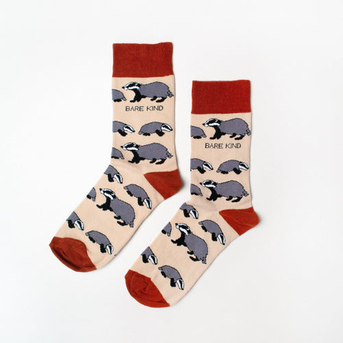 Badger Bamboo Socks – Save the Badgers