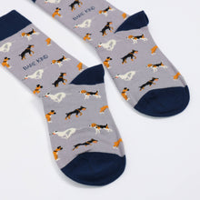 Dog Bamboo Socks – Purple