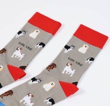 Dog Bamboo Socks – Grey