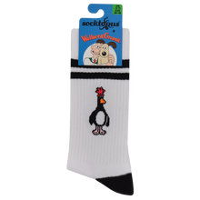 Feathers McGraw Athletic Socks - Wallace and Gromit: UK 5-11