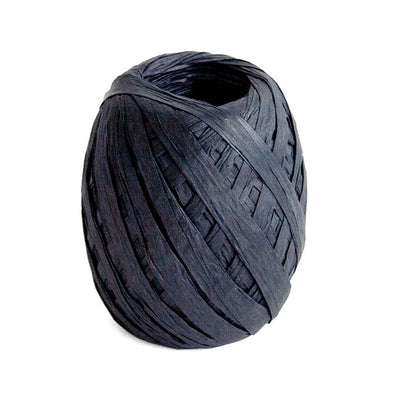 Black Paper Ribbon 45m