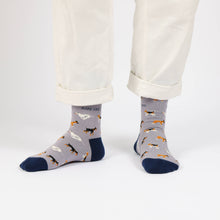 Dog Bamboo Socks – Purple