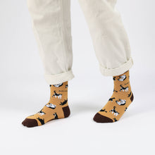 Cat Bamboo Socks – Brown