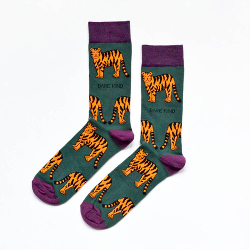 Tiger Bamboo Socks – Save the Tigers