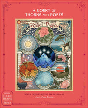 ACOTAR Seven Courts of the Faerie Realm 1000-Piece Puzzle