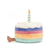 Amuseable Rainbow Birthday Cake