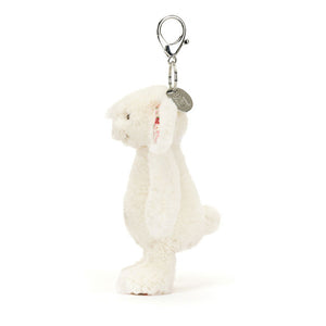 Blossom Cream Bunny Berry Bag Charm