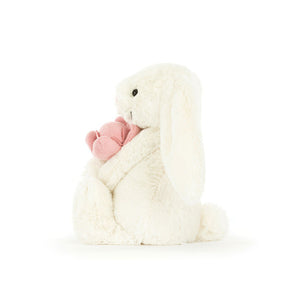 Bashful Bunny with Peony