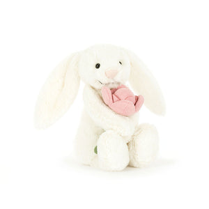 Bashful Bunny with Peony