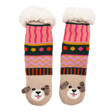 Dog House Slipper Socks - anti-slip soles