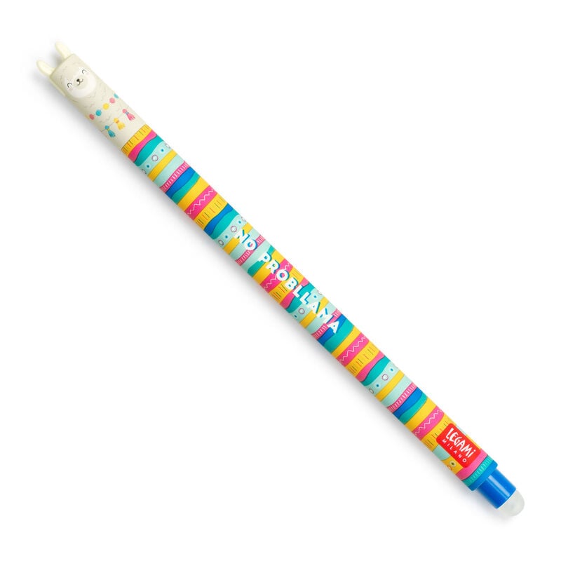 Legami Erasable Pen - Llama – Blue Ink