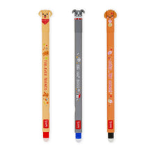 Legami Fur-ever Friends Erasable Gel Pens Set