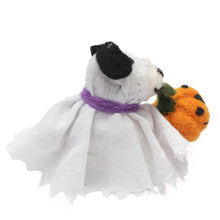 Ghost Dog with Pumpkin