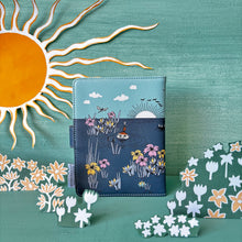 Moomin Lotus Passport Holder - lotus print detail