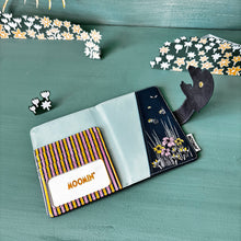 Moomin Lotus Passport Holder - open