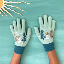 Moomin Forest Snorkmaiden Gloves - Snorkmaiden detail