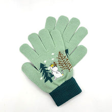 Moomin Forest Snorkmaiden Gloves - worn