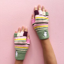 Moomin Stripy Fingerless Gloves by House of Disaster