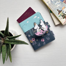Moomin Lotus Passport Holder - card slots