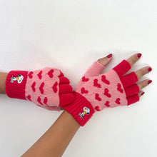 Peanuts Love Fingerless Gloves by House of Disaster
