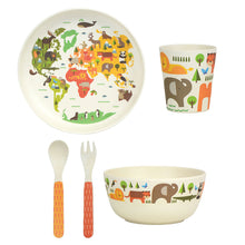 Petit Collage Our World Eco-Friendly Bamboo Dinner Set