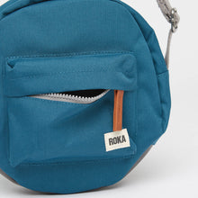 Roka Paddington B Crossbody Sustainable Canvas Marine