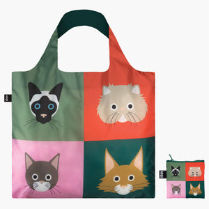 LOQI Stephen Cheetham Cats Bag