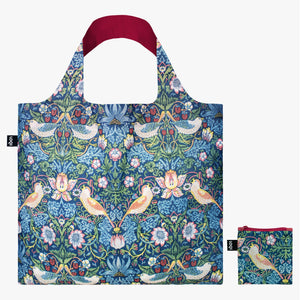 LOQI William Morris Strawberry Thief Bag