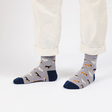 Dog Bamboo Socks – Purple