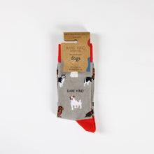 Dog Bamboo Socks – Grey